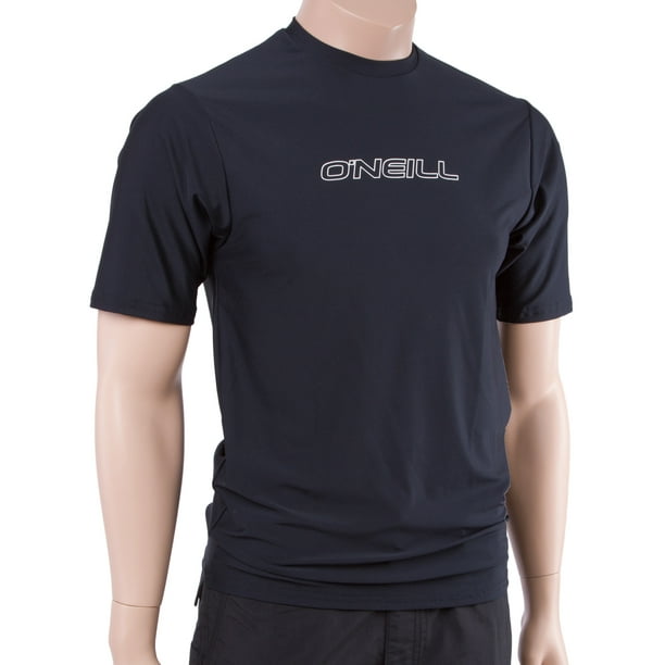 ONeill Mens Basic Skins UPF 50 Short Sleeve Sun Shirt ONeill Mens Basic Skins UPF 50 Short Sleeve Sun Shirt